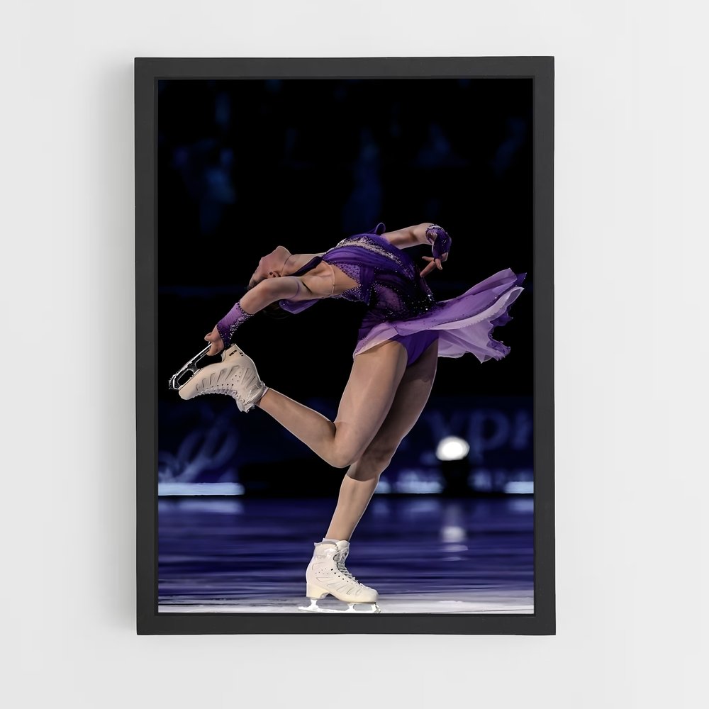 Poster Kamila valieva – affiche Patinage artistique (vue 2)